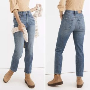 NEW Madewell The Perfect Vintage Jean in Belbury Wash: TENCEL, 23